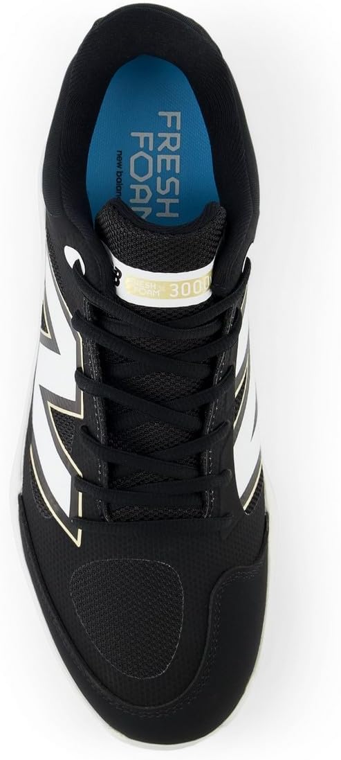 Мужские кроссовки New Balance Fresh Foam X 3000 V7, белый/черный — фото 4