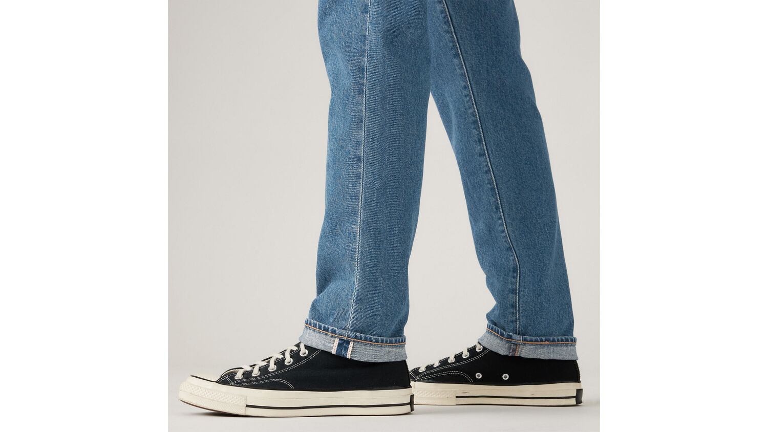 511 Узкие мужские джинсы с кромкой Levi's, You Get The Idea Selvedge - Medium Wash — фото 2