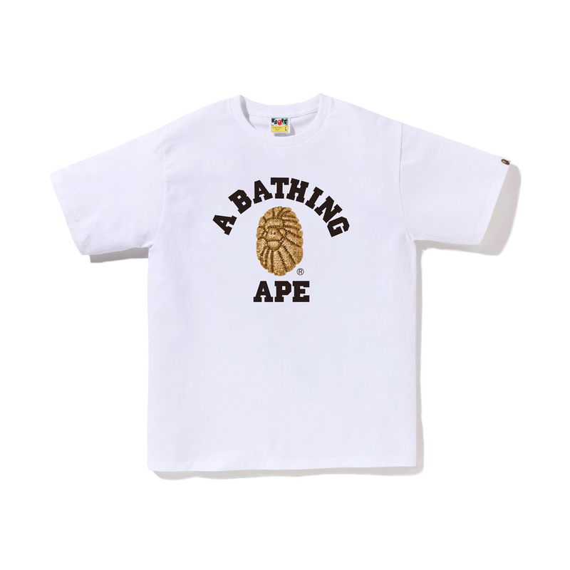 

Футболка Bape Jewels College A Bathing Ape, белый whx