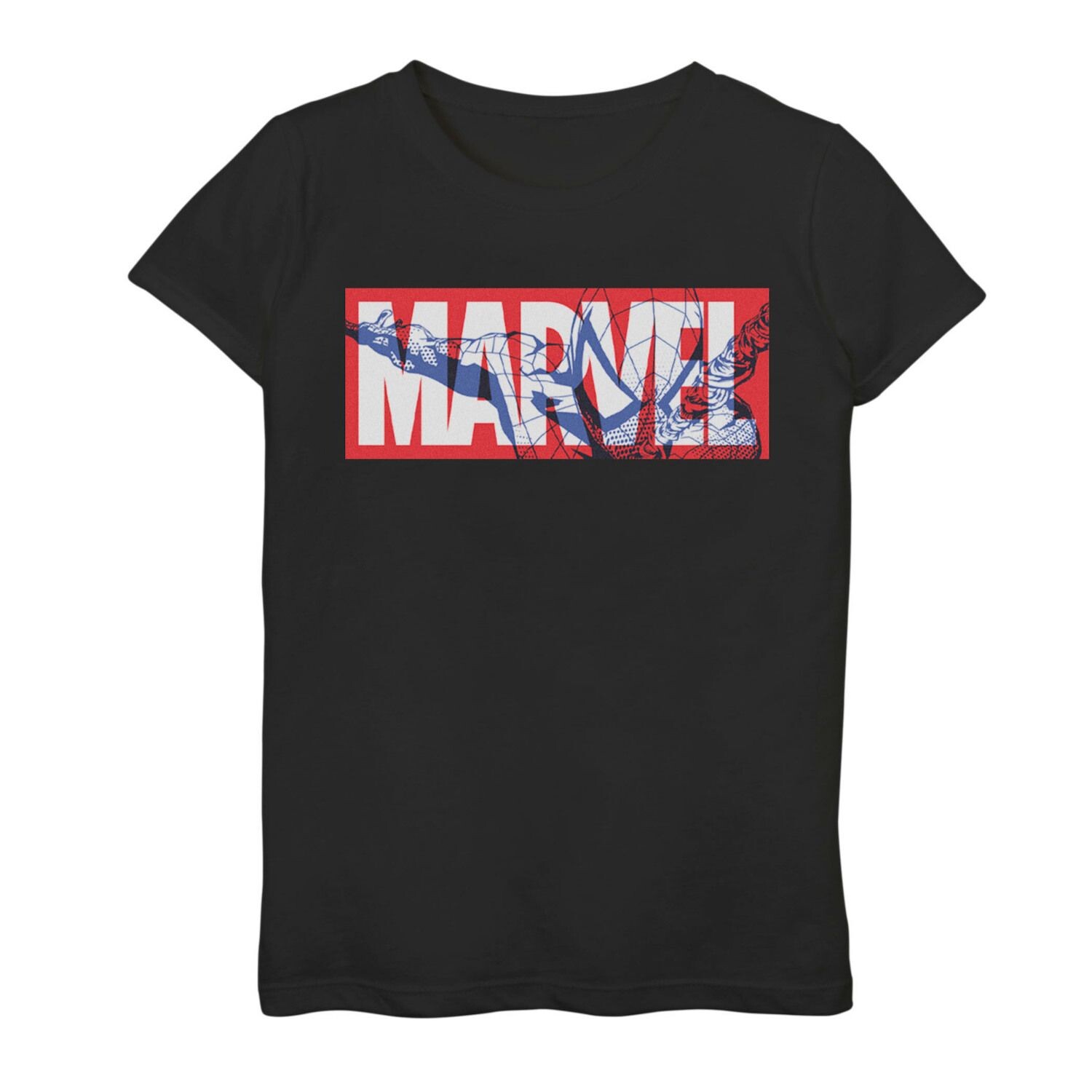 

Классическая футболка с рисунком «Человек-паук» для девочек 7–16 лет Marvel Marvel