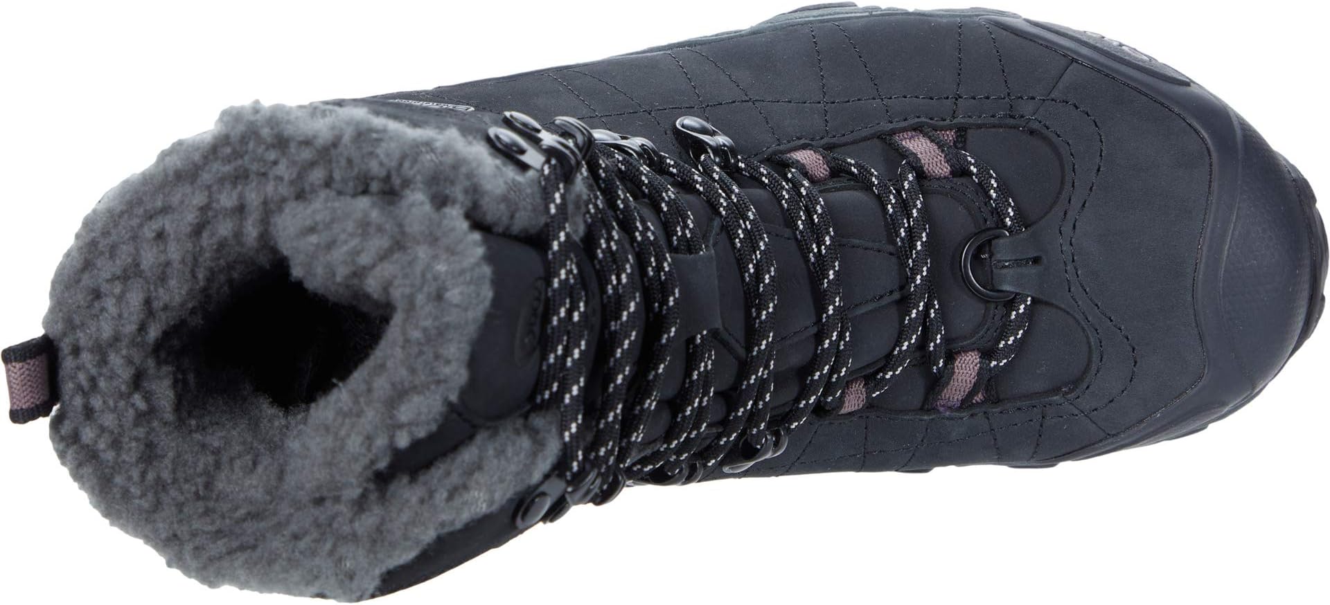 Ботинки Oboz Women's Bridger 7" Insulated BDry, Black — фото 2