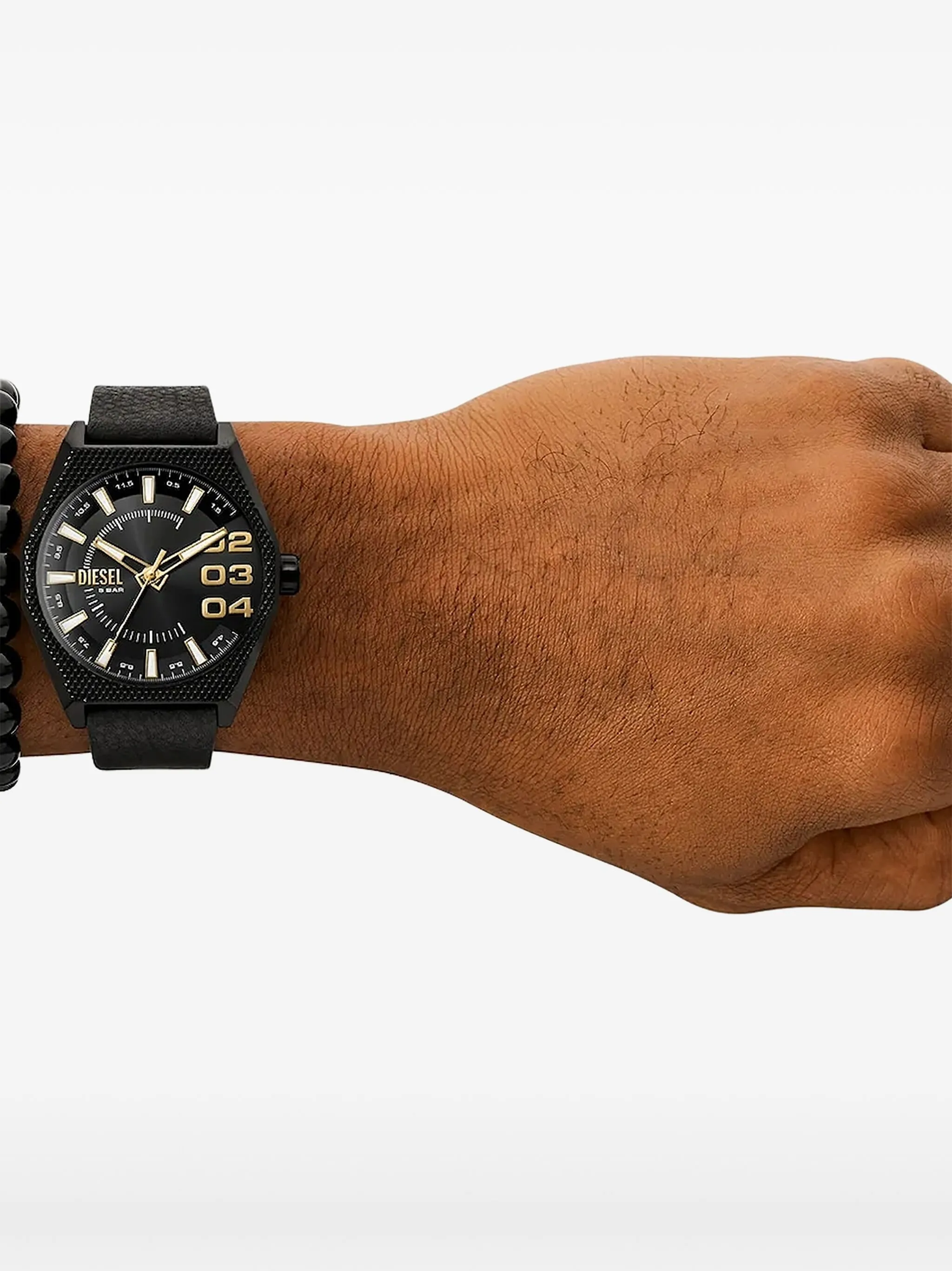 

Наручные часы Scraper 44 мм Diesel, черный