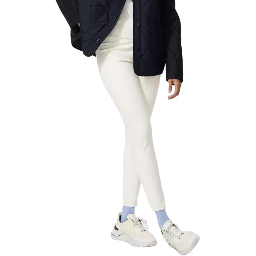 Женские повседневные брюки SS26 UNIQLO, White
