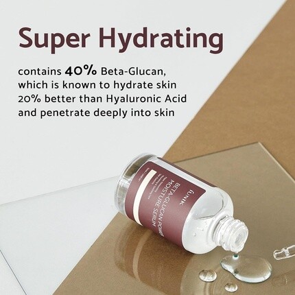 Сыворотка iUNIK — Beta-Glucan Power Deep Moisture Vegan Serum Интенсивное увлажнение Экстракты грибов и, 50 мл — фото 3