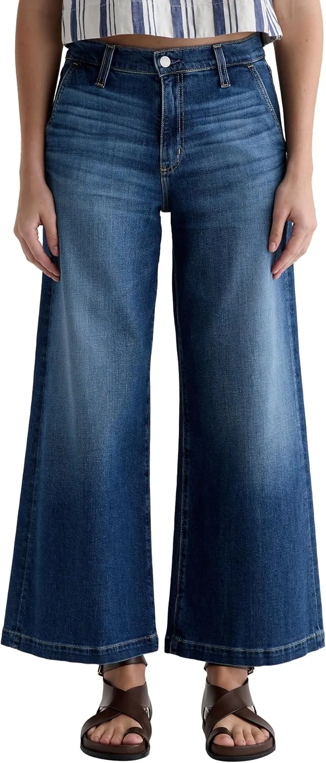 

Женские джинсы AG Stella Mid Rise Ankle Palazzo