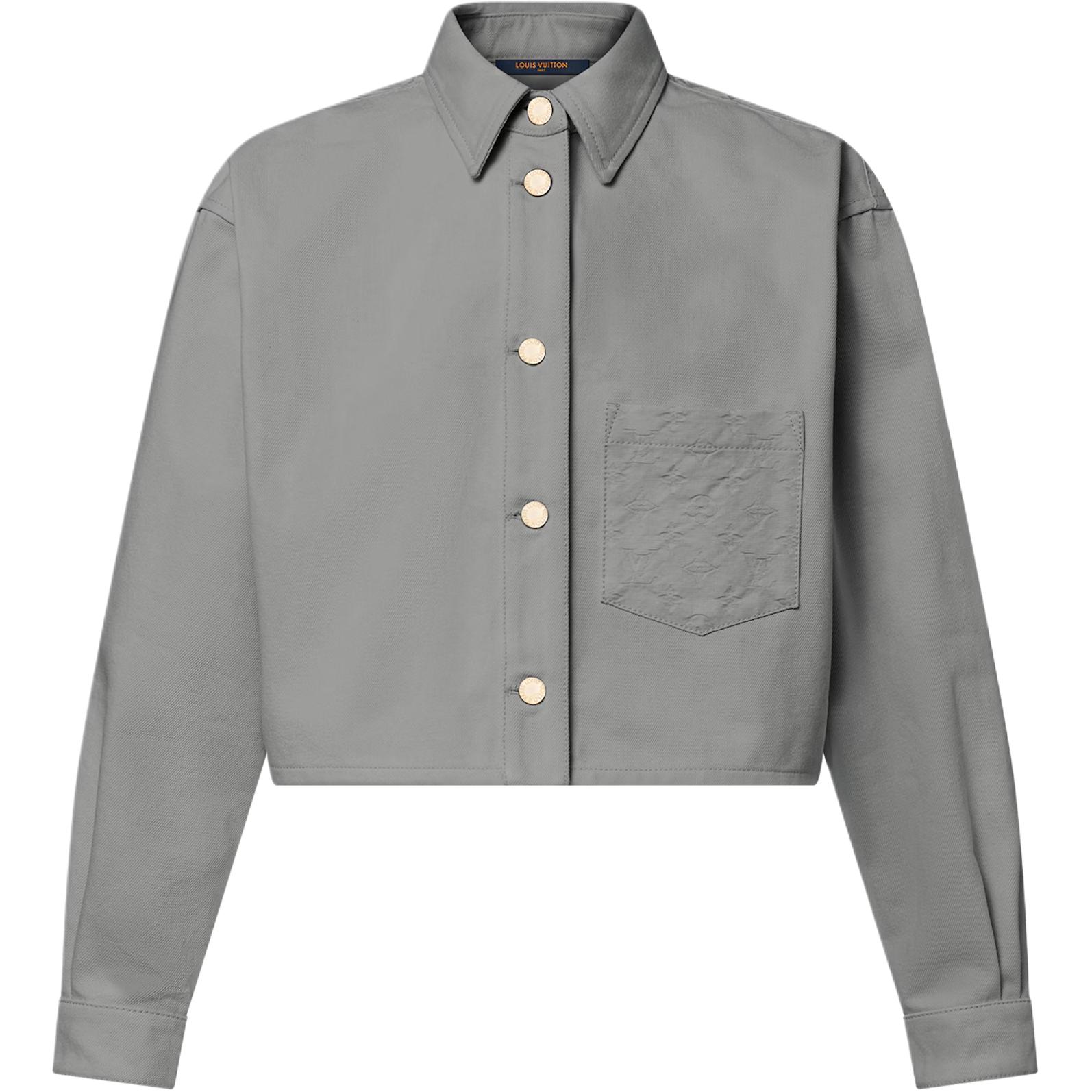 

SS25 Рубашка женская серая LOUIS VUITTON, серый