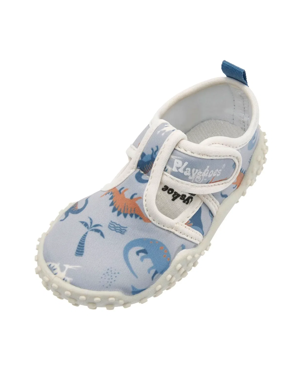 Босоножки водные с динозаврами, Playshoes, синий — фото 3