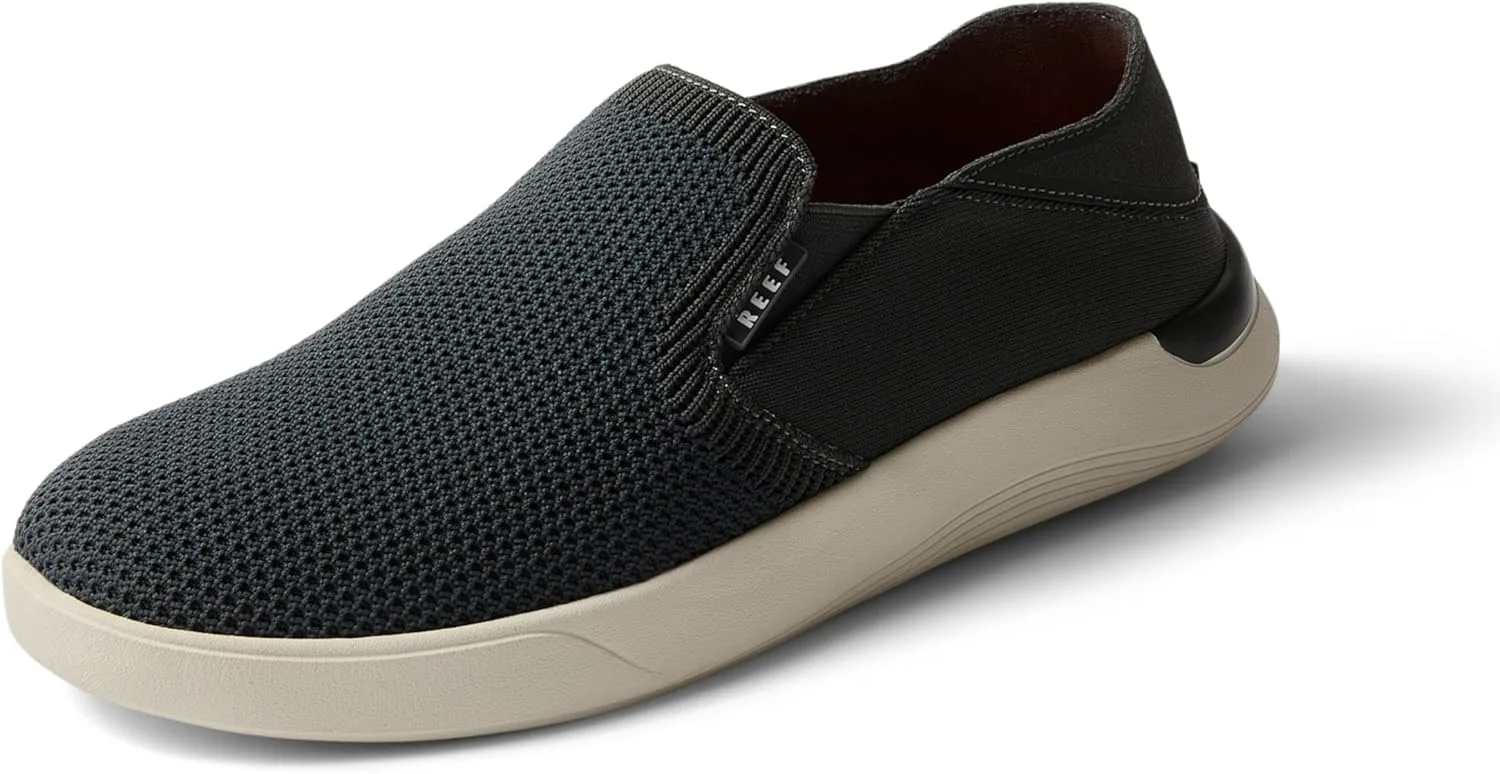 Мужские туфли REEF, Neptune Slip On, черно-белый