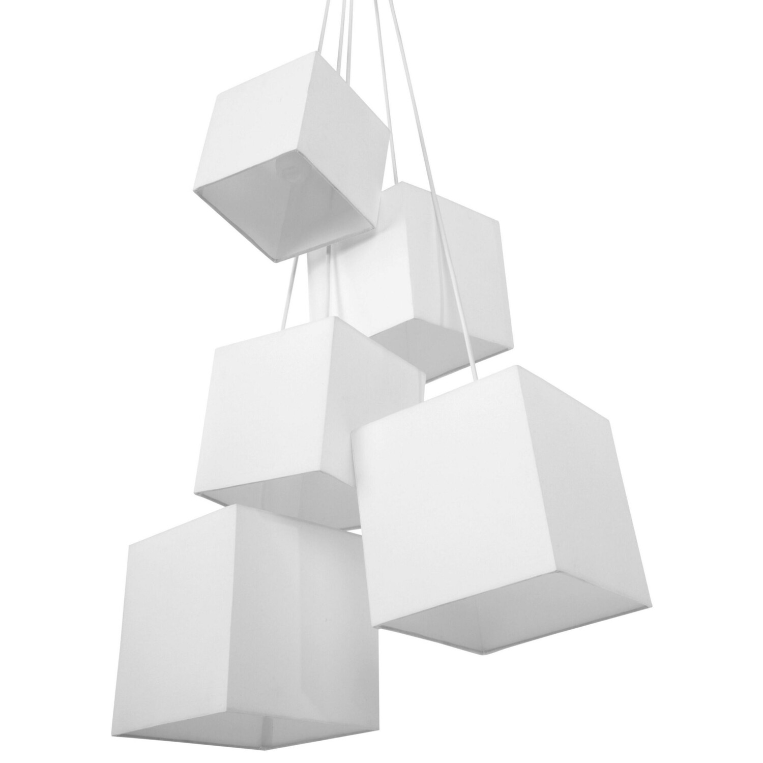 

Подвесной светильник Beliani, 45x45x156 см, белый