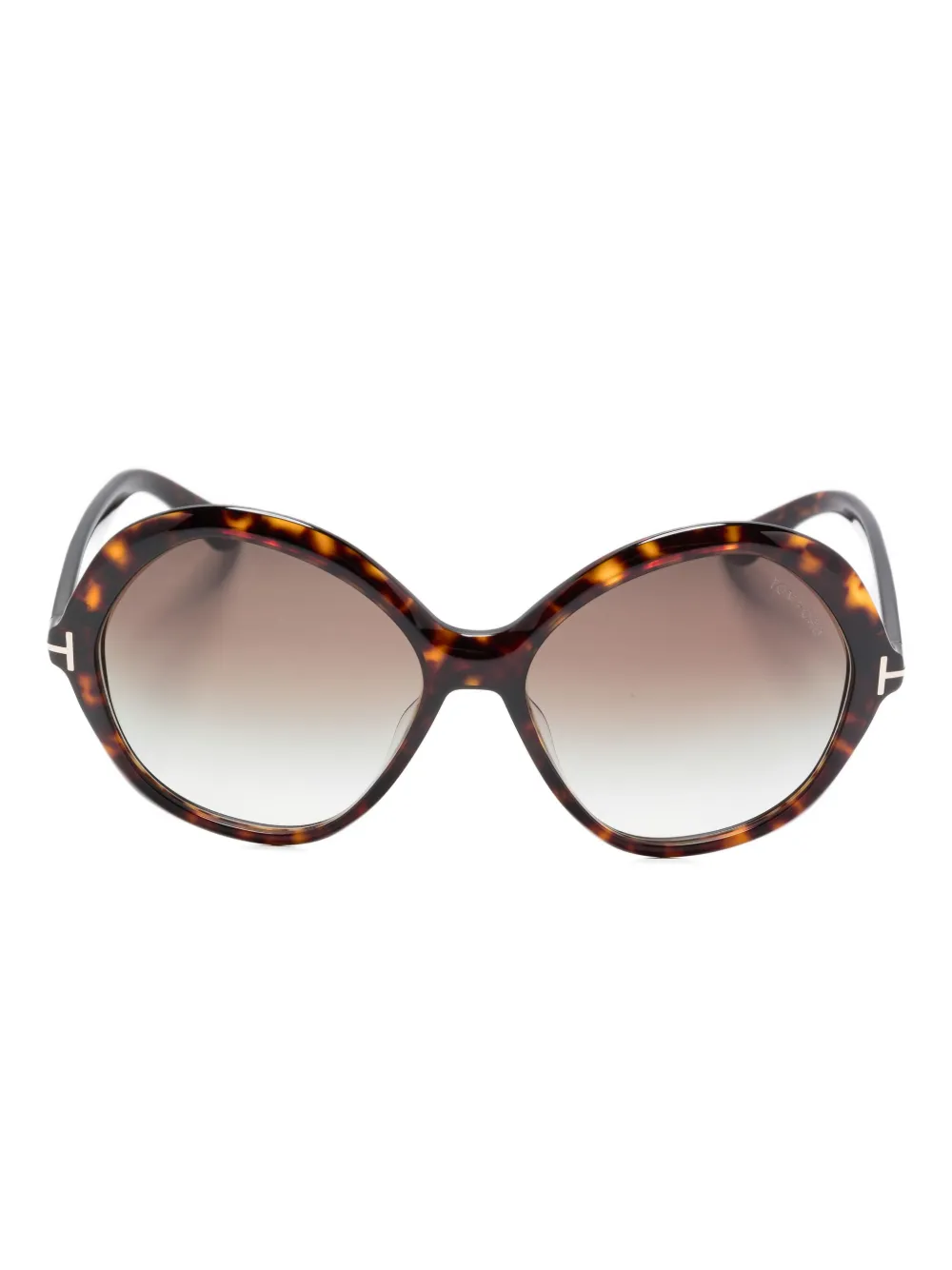 

Солнцезащитные очки Annabelle в круглой оправе TOM FORD Eyewear, коричневый