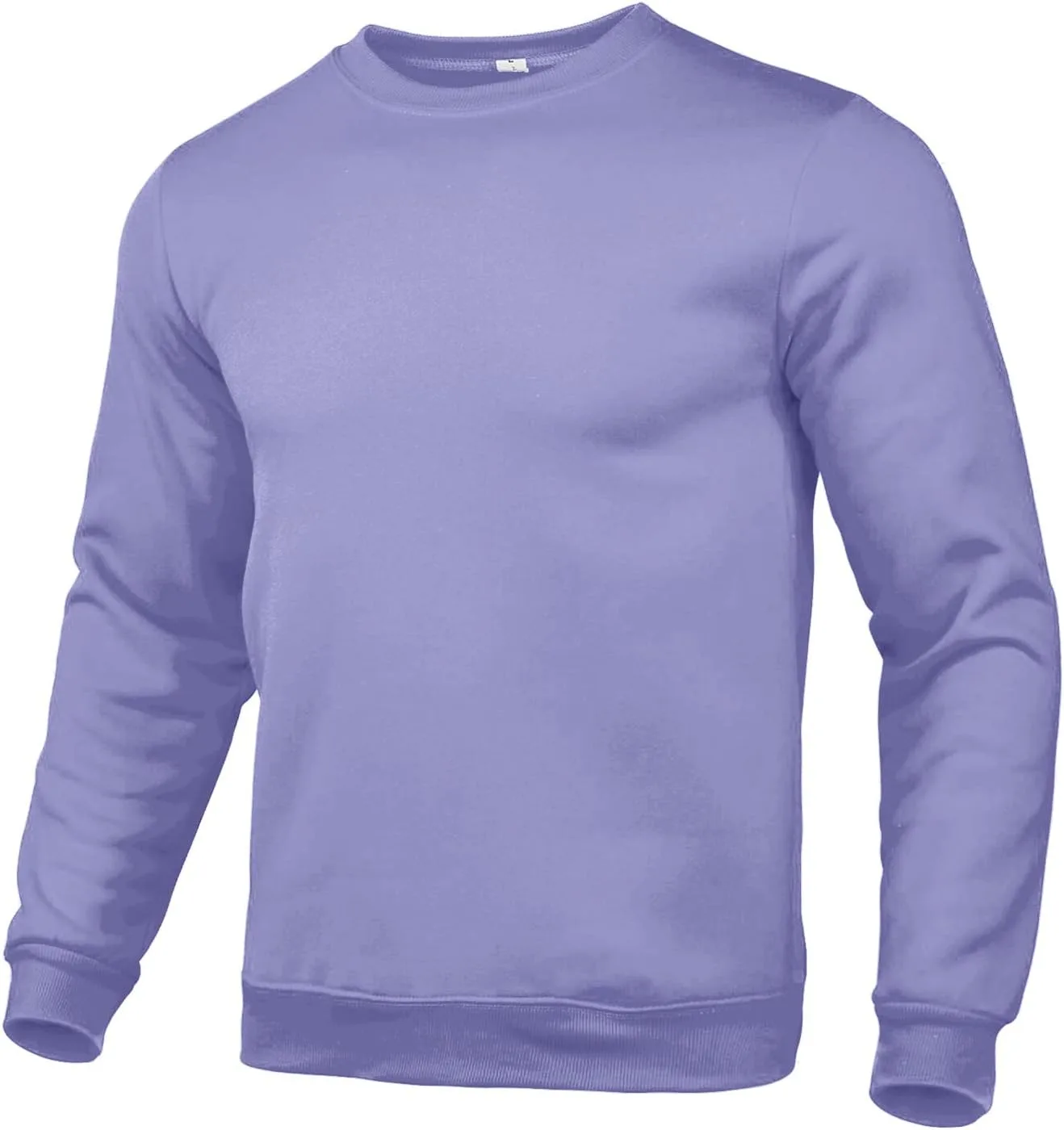 

Ymosrh мужской свитшот базового цвета с круглым вырезом, свободный,-5XL