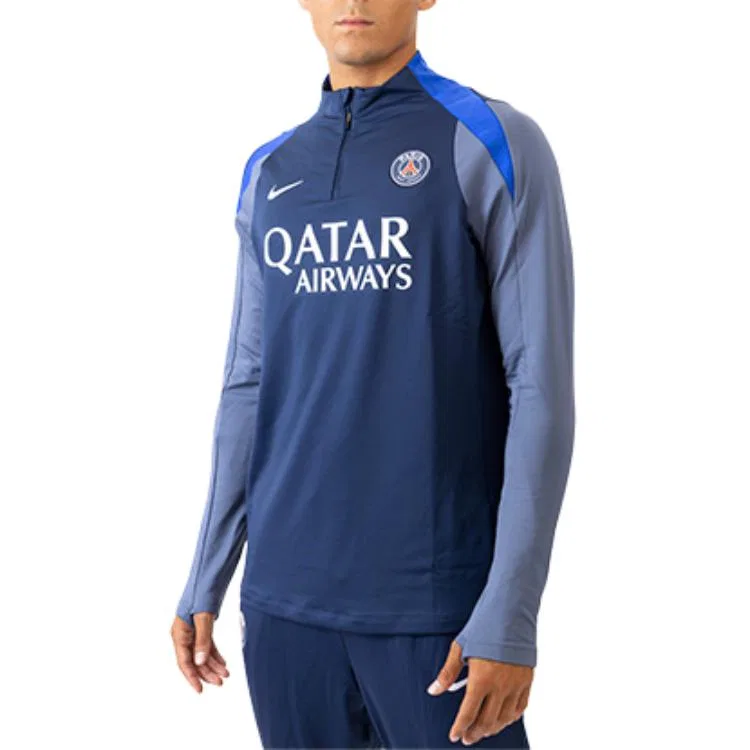 Тренировочная футболка Paris Saint Germain Strike Dri FIT для мужчин Nike, Marine Blue — фото 4