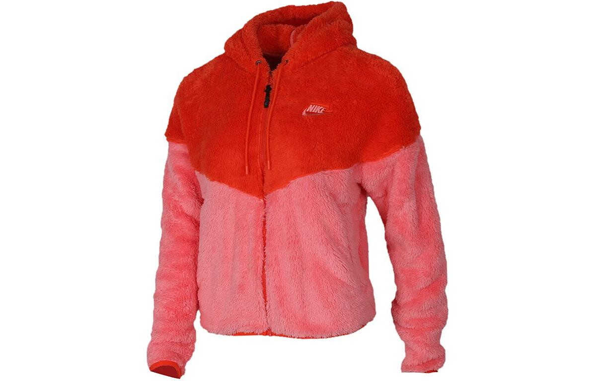 

Бархатная куртка женская оранжевая Nike, Оранжевый, Бархатная куртка женская оранжевая Nike