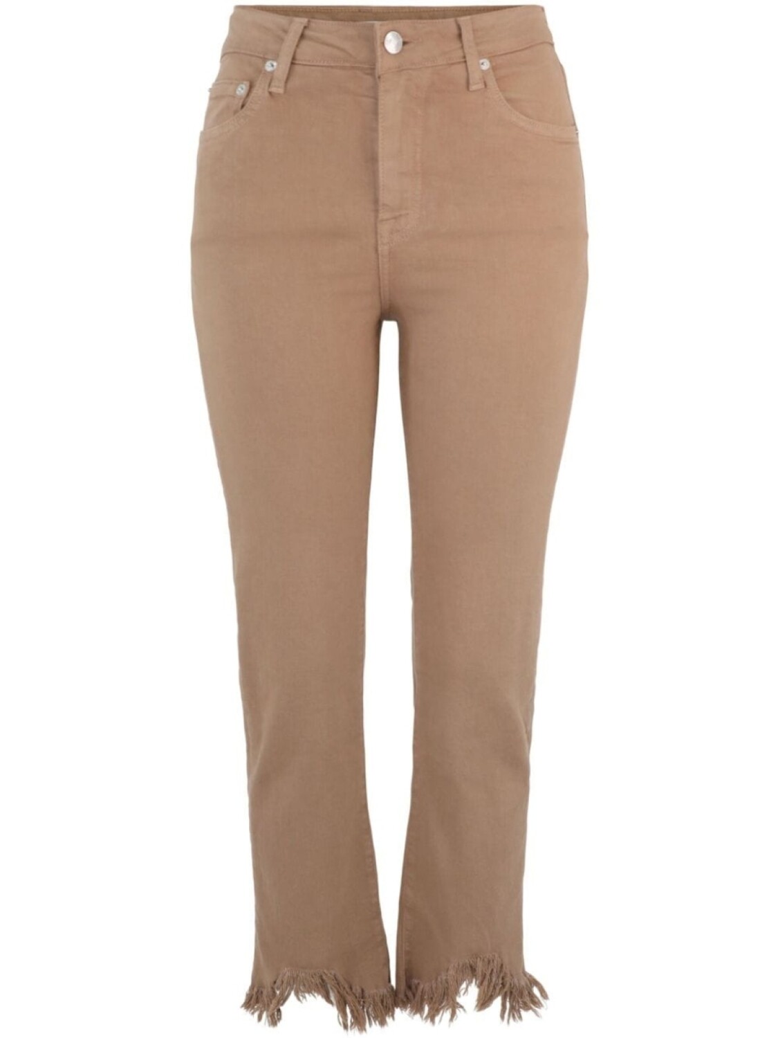 

Джинсы с бахромой Simkhai, коричневый