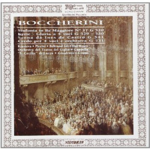 

CD диск Boccherini / Beltran Gil / Krasteva: Sinfonia in Re Magg N 27 G 520