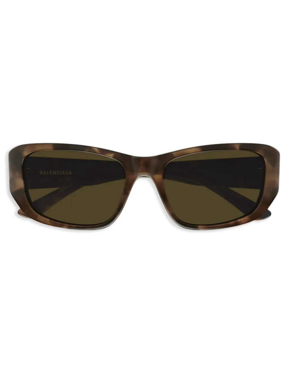 

Balenciaga Eyewear солнцезащитные очки в прямоугольной оправе, коричневый