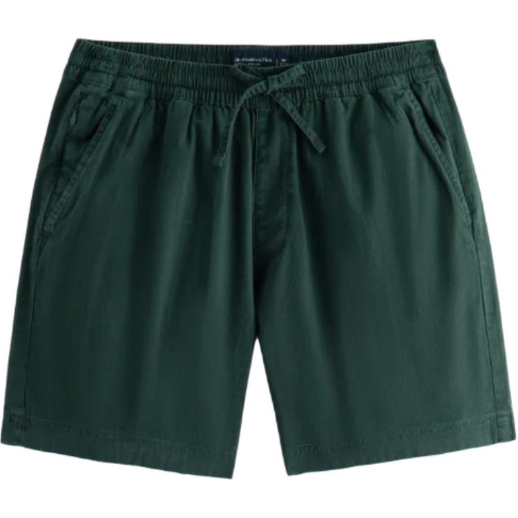 

Abercrombie＆Fitch Повседневные шорты мужские зеленые