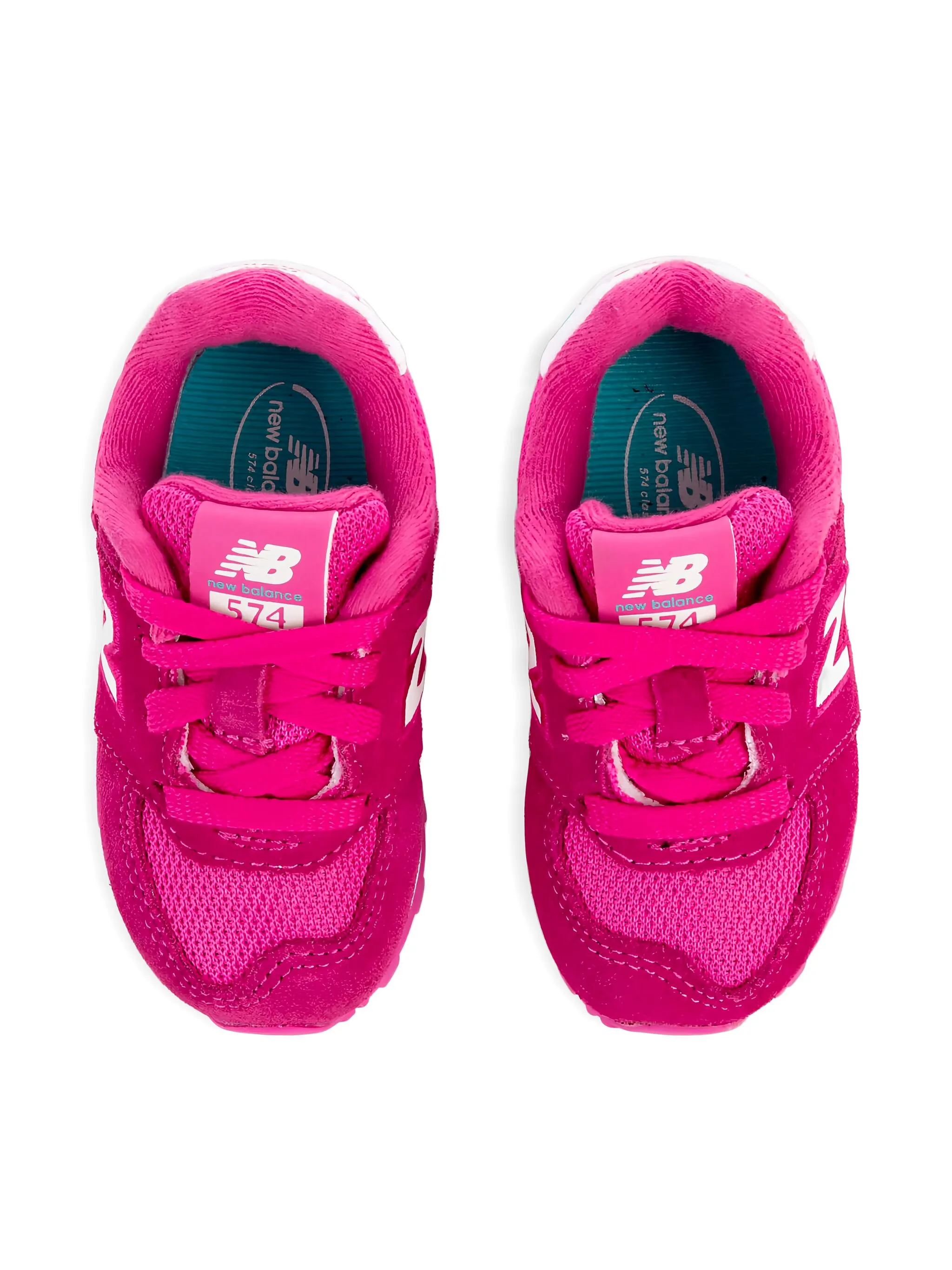 Кроссовки 574 New Balance, розовый — фото 2