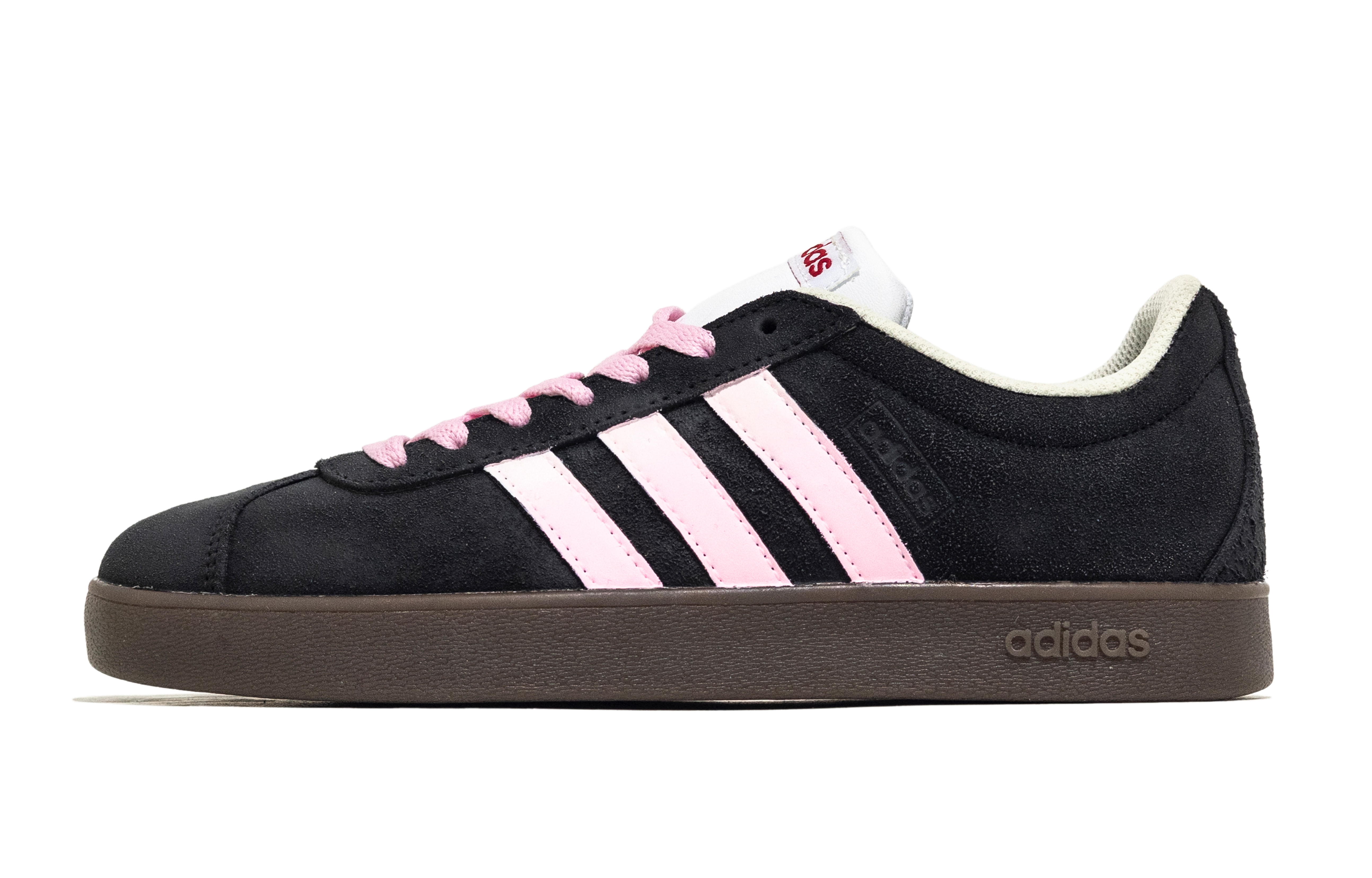 

Кроссовки adidas Vl Court Skateboarding Shoes Unisex Low-top Black/pink, черный/розовый