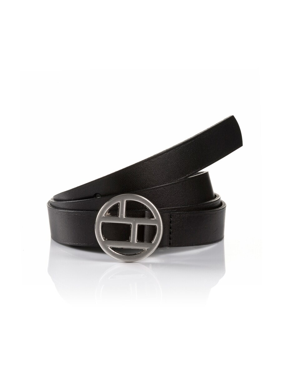

Кожаный ремень TOM TAILOR Belt LAYA, черный