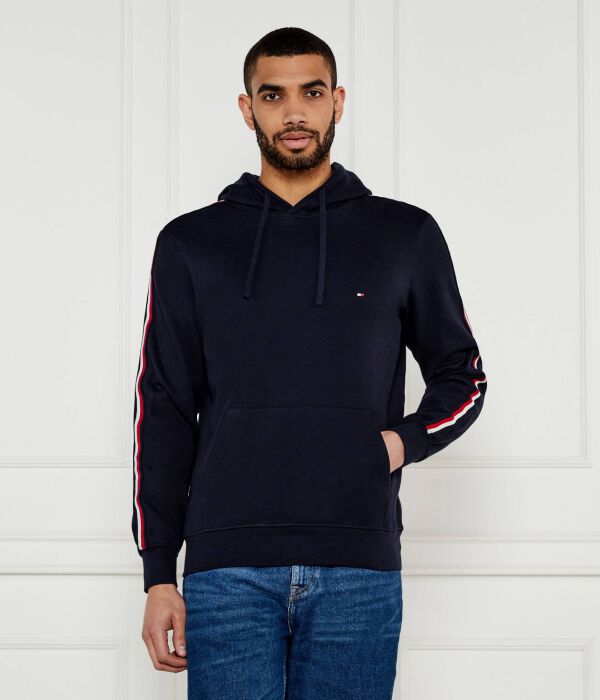 

Свитер в глобальную полоску Regular fit Tommy Hilfiger, синий