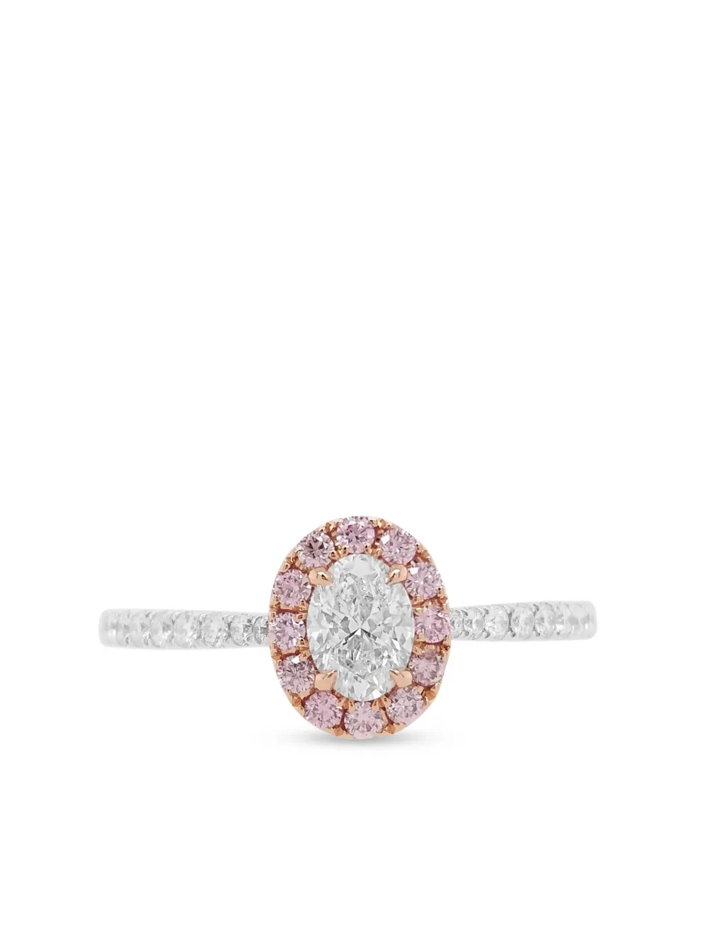 

Кольцо из белого золота с бриллиантом HYT Jewelry, серебяный