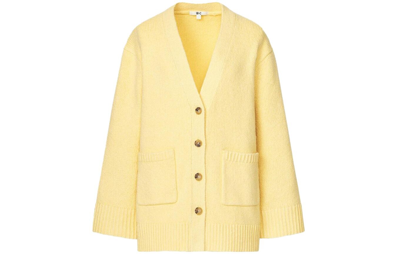 

X Clare Waight Keller Co-branded Collection Трикотаж для женщин, светло-желтый Uniqlo