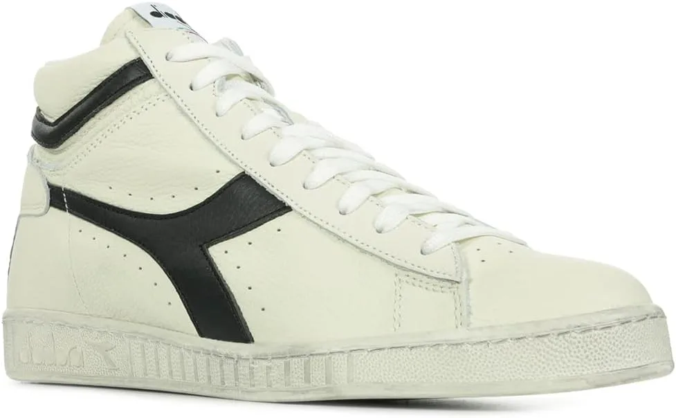 Кроссовки Diadora Unisex Game L High Waxed High Trainers, белый — фото 3