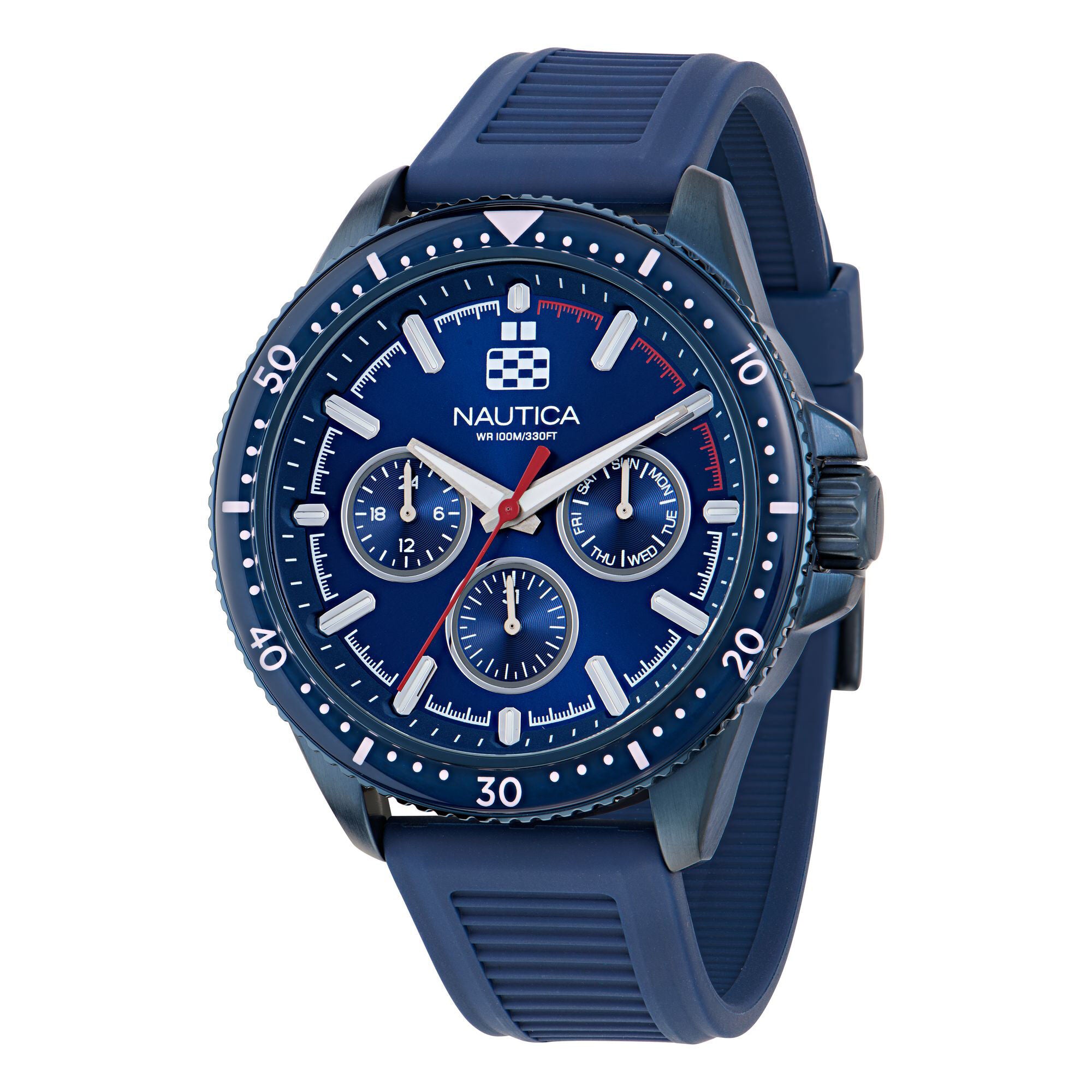 

Nautica Mens Nct Windrose Wheat Fiber Strap 3-стрелочные часы