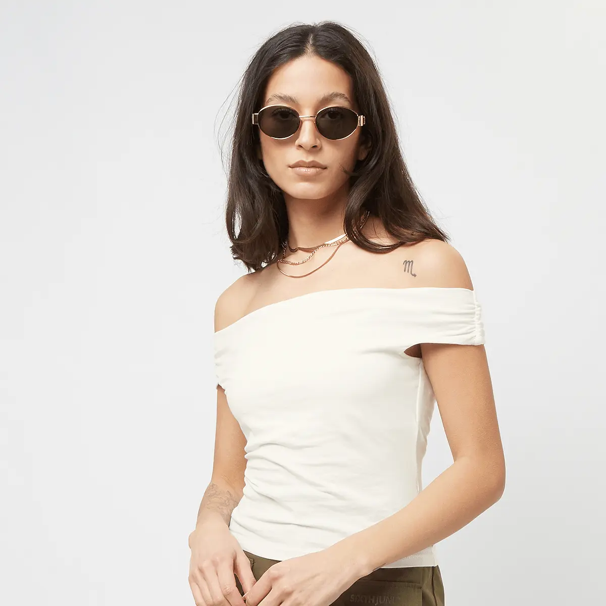 

Футболка Sixth June Skinny SS Thsirt, бежевый/бежевый