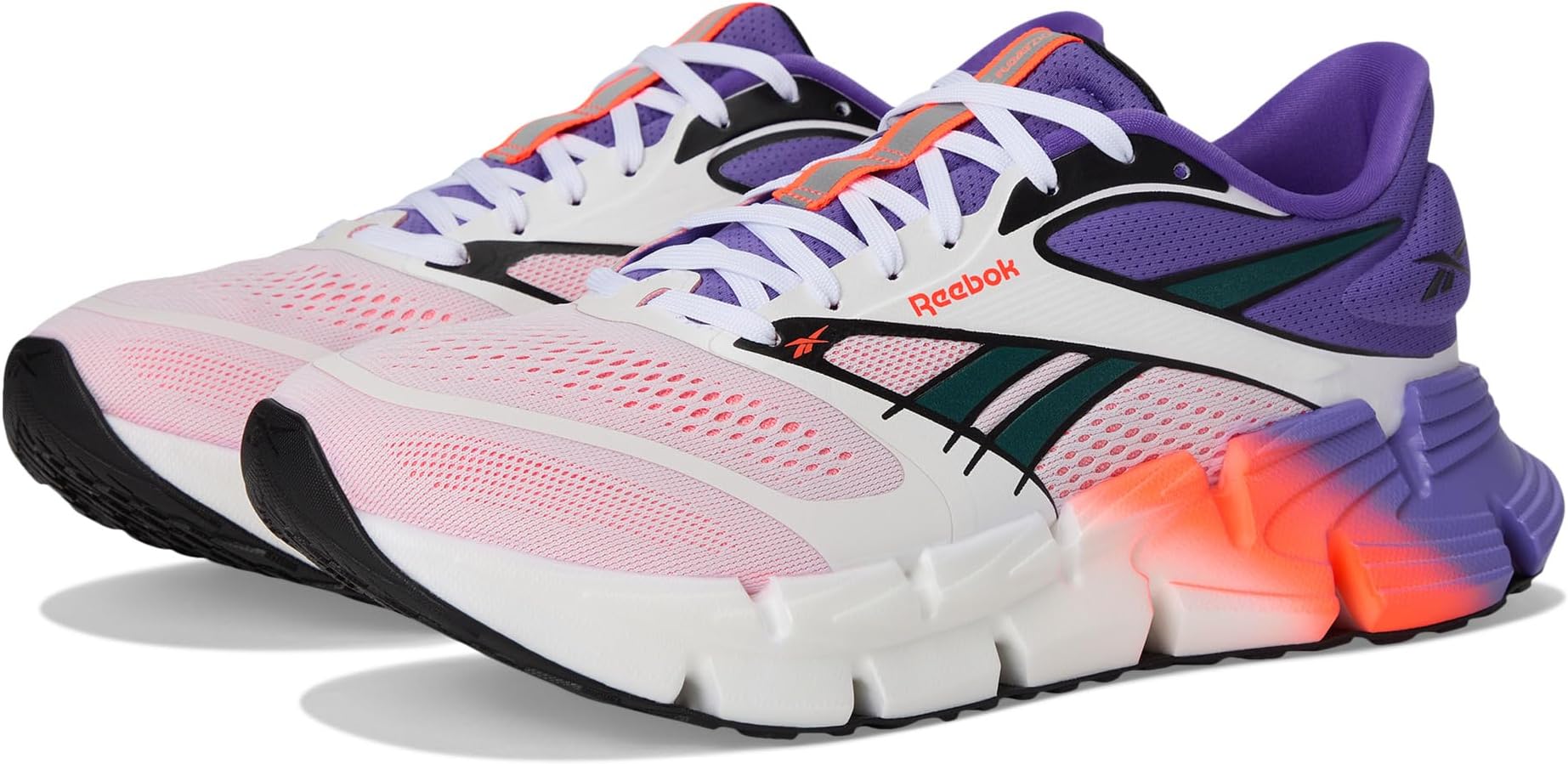 

Кроссовки Reebok Floatzig 2, White/Royal Purple/Flash Orange