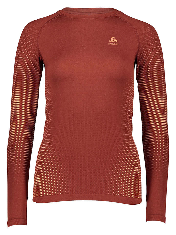 

Теплая функциональная майка Performance Warm красного цвета Odlo