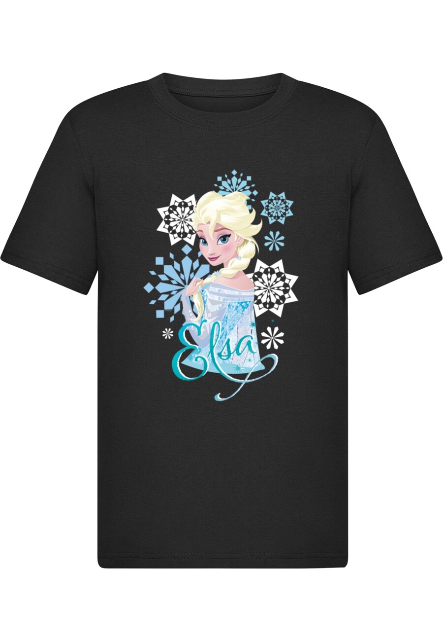 

Рубашка ABSOLUTE CULT Frozen - Elsa Snowflakes, черный