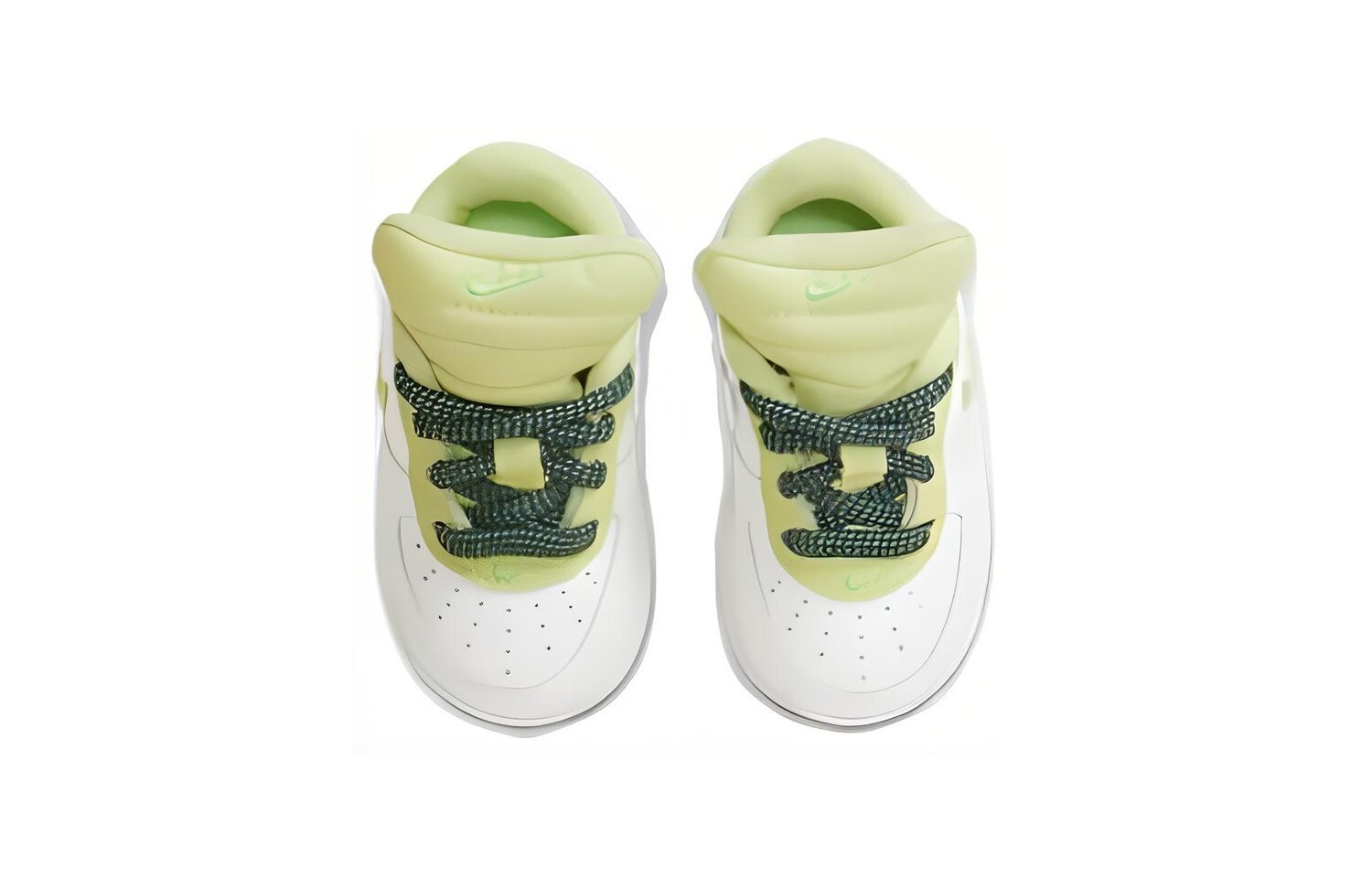 Передняя Обувь Для Малышей Baby, кроссовки Nike, цвет Green Yellow — фото 4