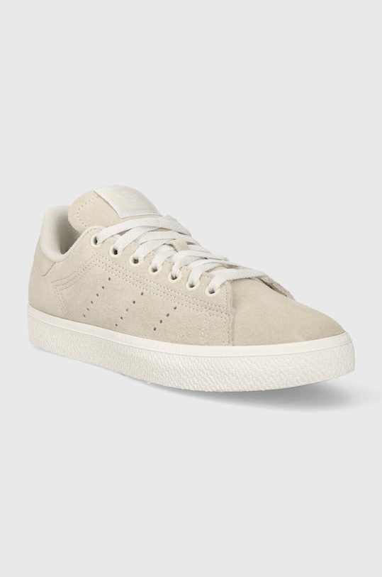 Замшевые кроссовки Stan Smith CS W Adidas Originals, бежевый — фото 2