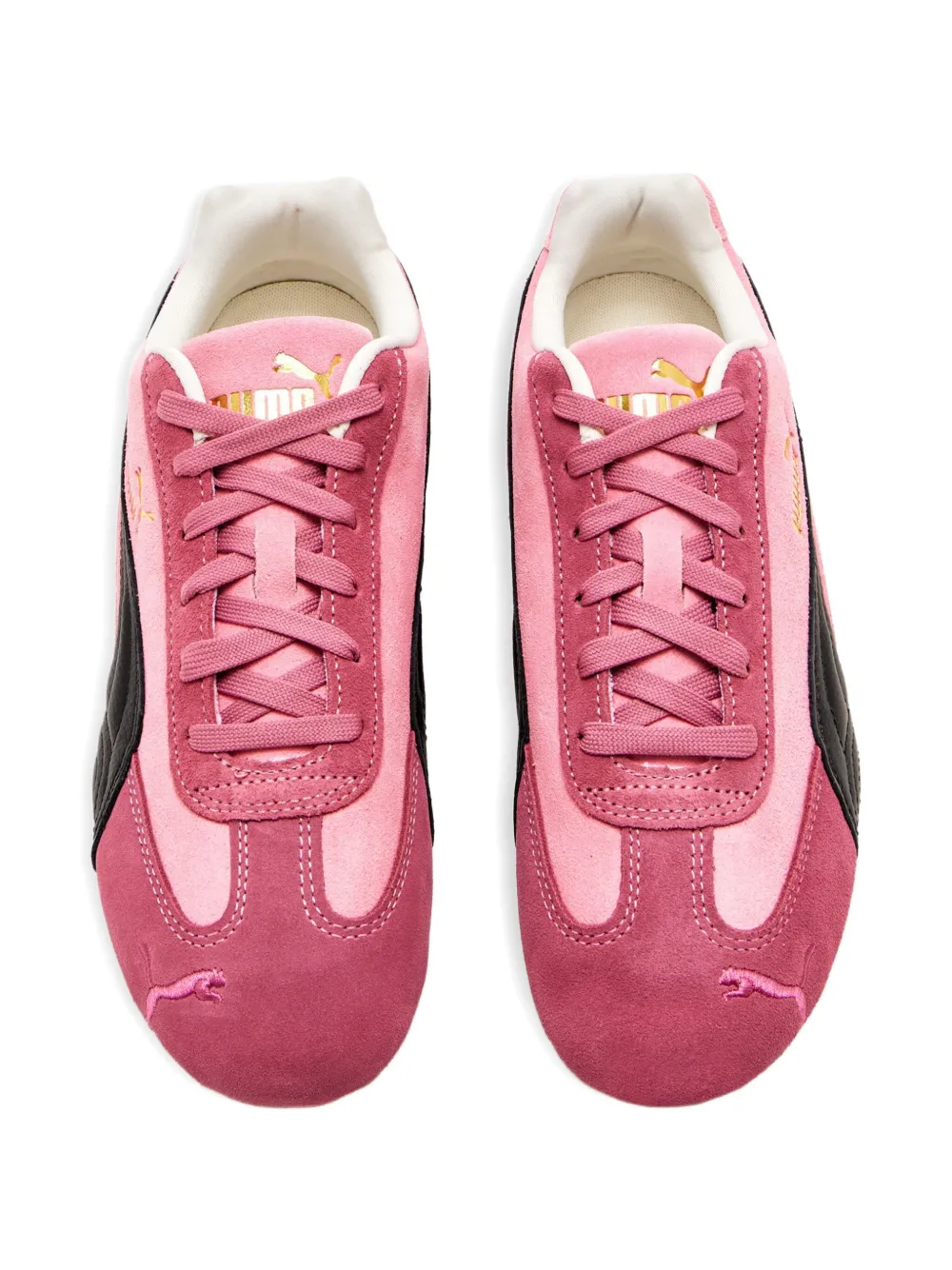 Кроссовки Speedcat из замши и кожи PUMA, розовый — фото 2