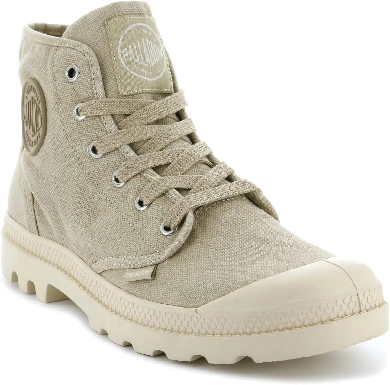 Мужские кроссовки Palladium Us Pampa High H High Trainers, бежевый — фото 2