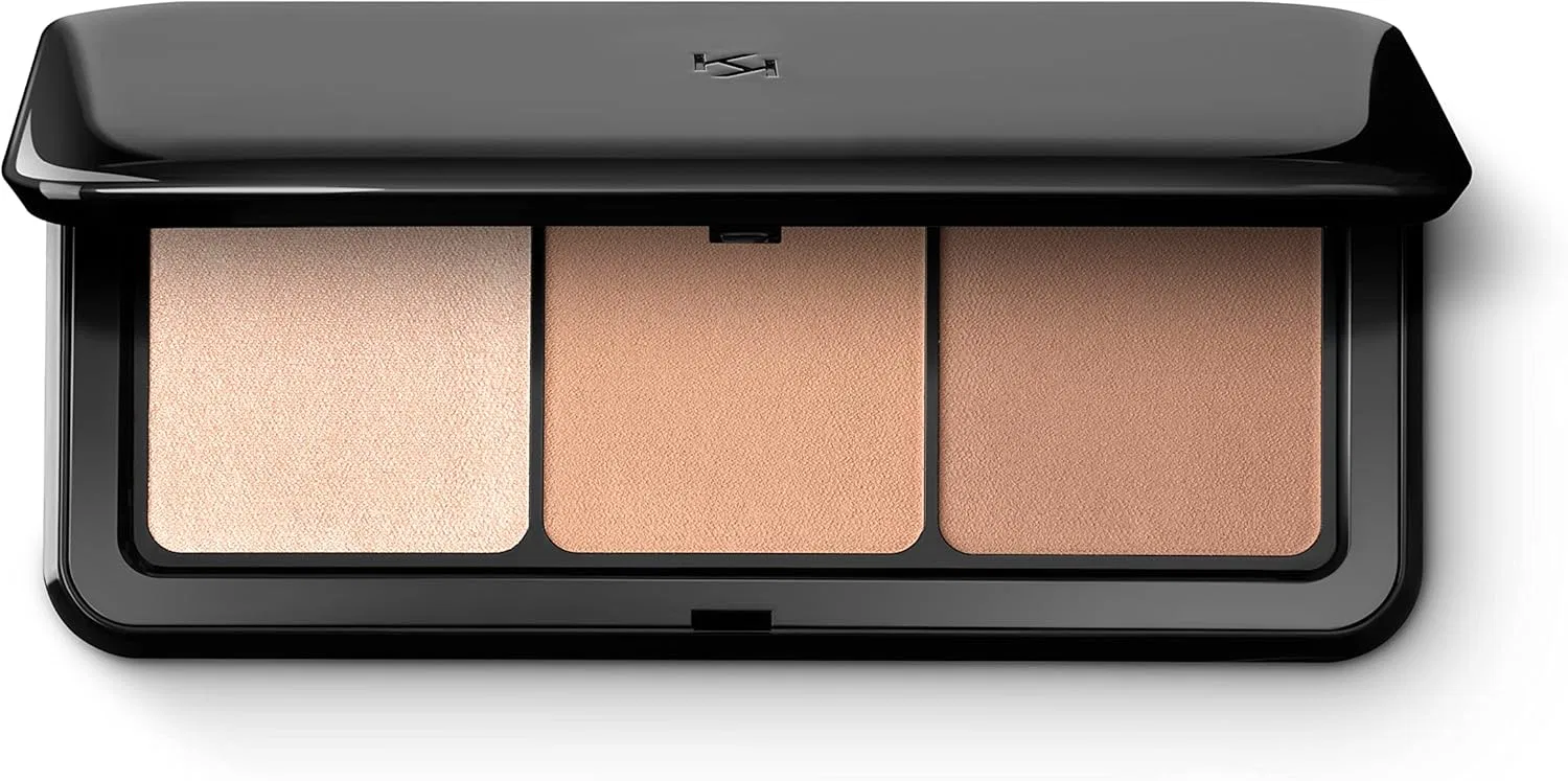 Палетка для контуринга KIKO Milano Contour Obsession 2 контурных пудры и 1 хайлайтер, 02 Medium