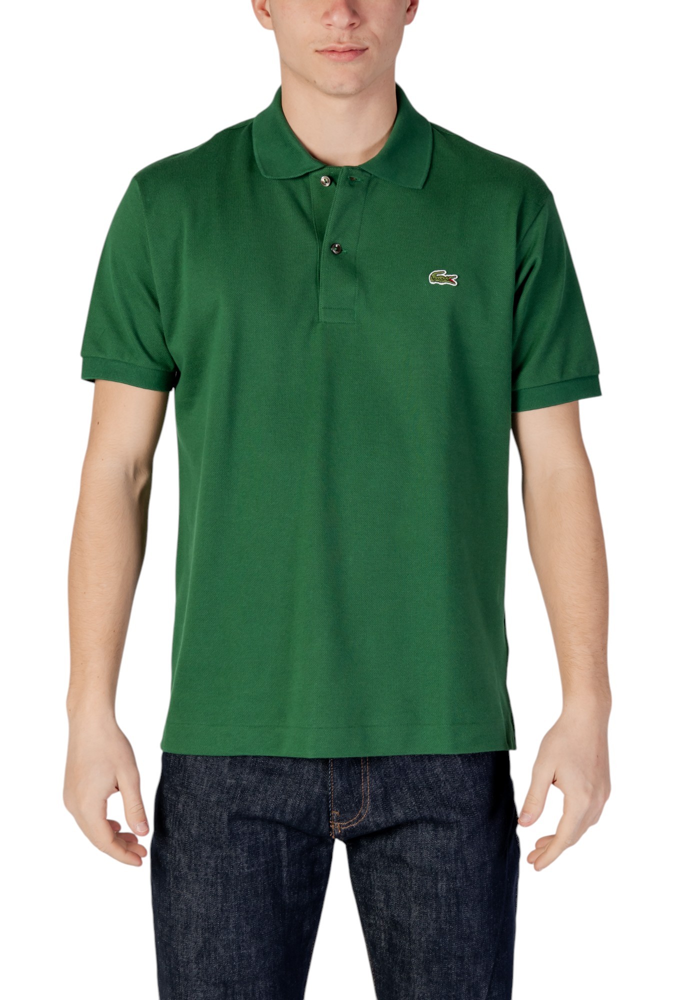 

Поло Lacoste, зеленый