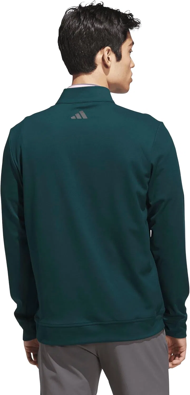 Мужская куртка Adidas Ultimate365 Elevated Quarter-Zip, Aurora Ivy — фото 3