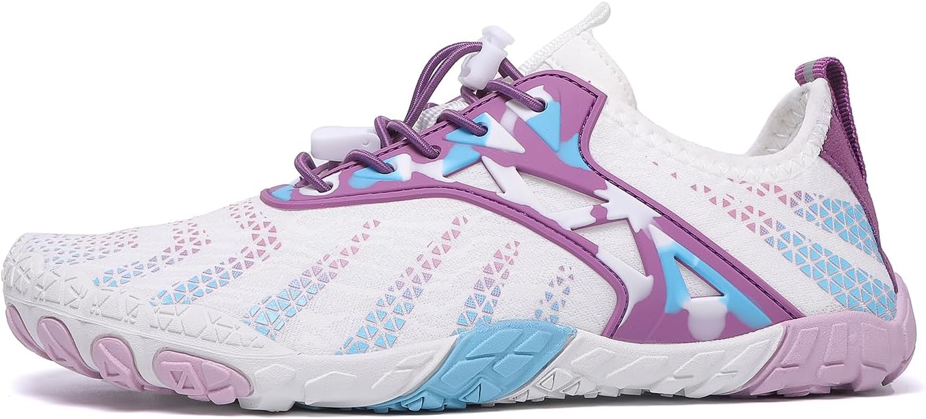 

Мужские и женские водные сандалии, нескользящие, дышащие, для босой ноги, быстросохнущие, легкие, гибкие, повседневная обувь для плавания, пляжа, походов, серфинга Xdfvc, фиолетовый