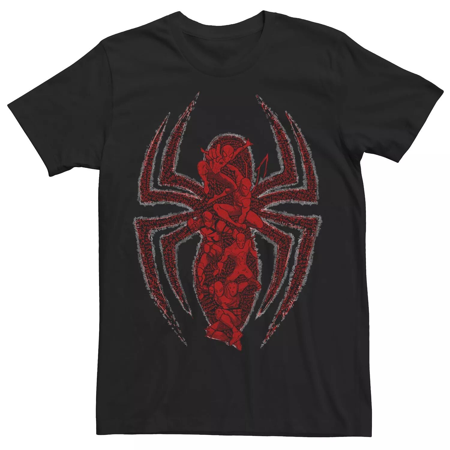 

Мужская футболка Leap с логотипом Ultimate Spider-Man Group Marvel