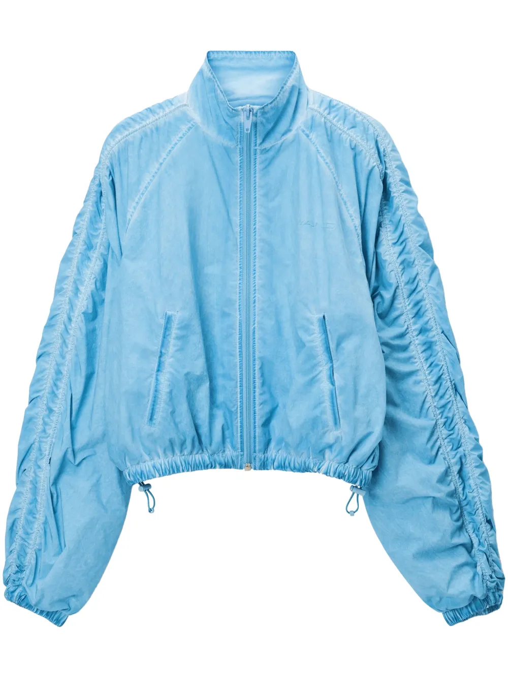 

Спортивная куртка со сборками Alexander Wang, синий