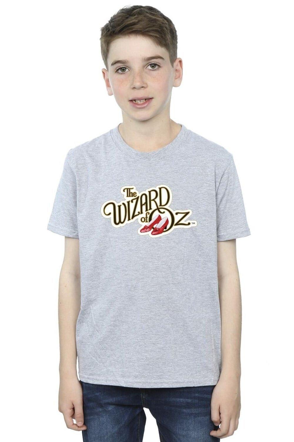 

Футболка с логотипом Обувь Wizard of Oz, серый