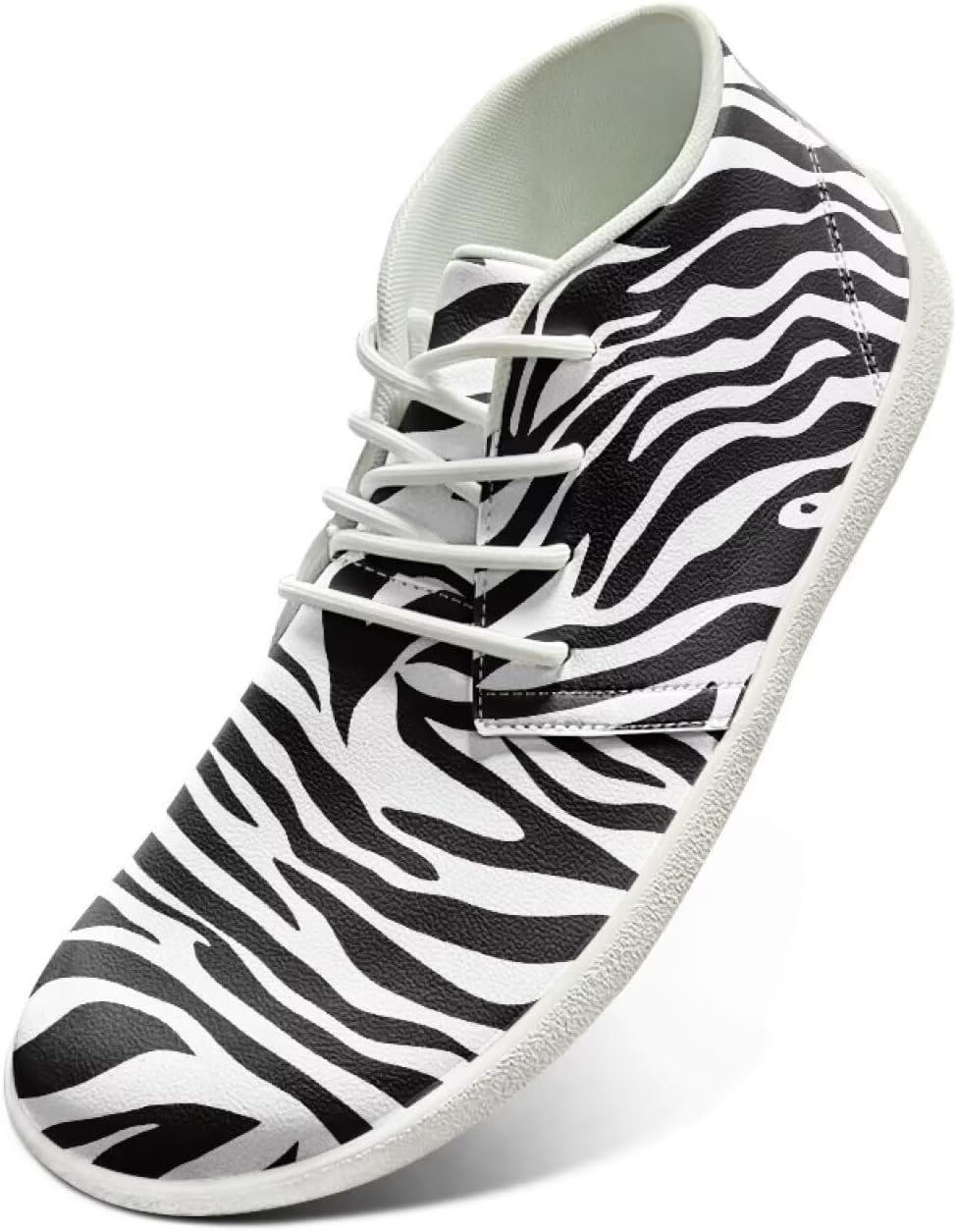 

Кроссовки Fonplted Trendy Barefoot для мужчин и женщин, походные кроссовки с широкой носочной частью, Zebra Print