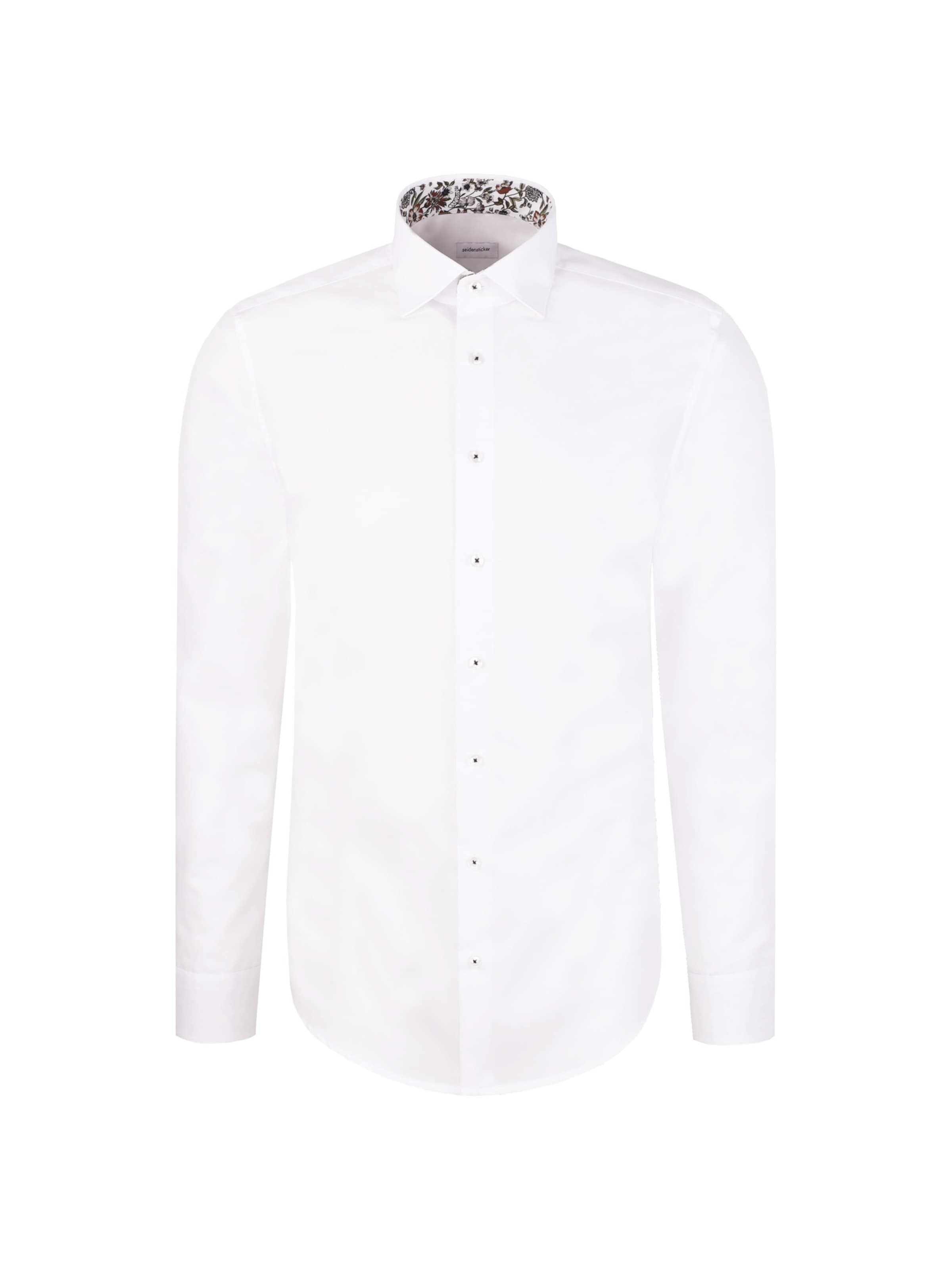 

SEIDENSTICKER Белая рубашка Regular fit для делового стиля