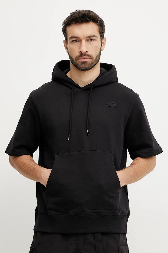 

Хлопковая толстовка Relaxed The North Face, черный
