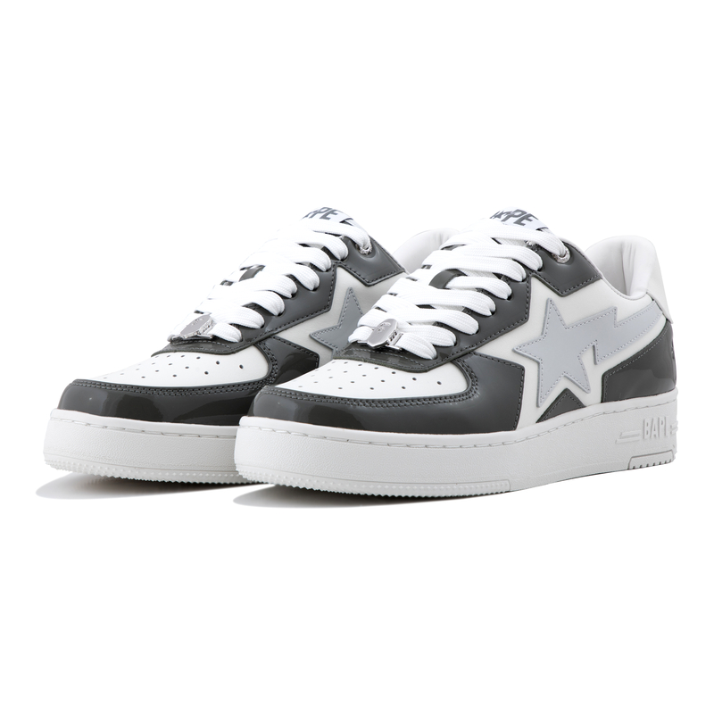 A BATHING APE Низкие скейтерские кроссовки мужские GYX серые, цвет Gray GYX — фото 2