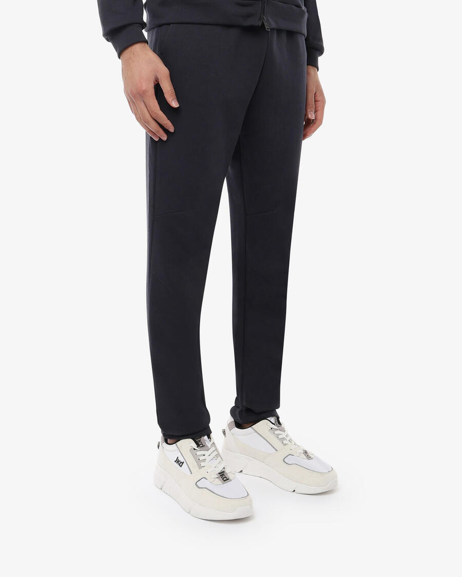 

JAKED Синтетические спортивные брюки темно-синего цвета для мужчин