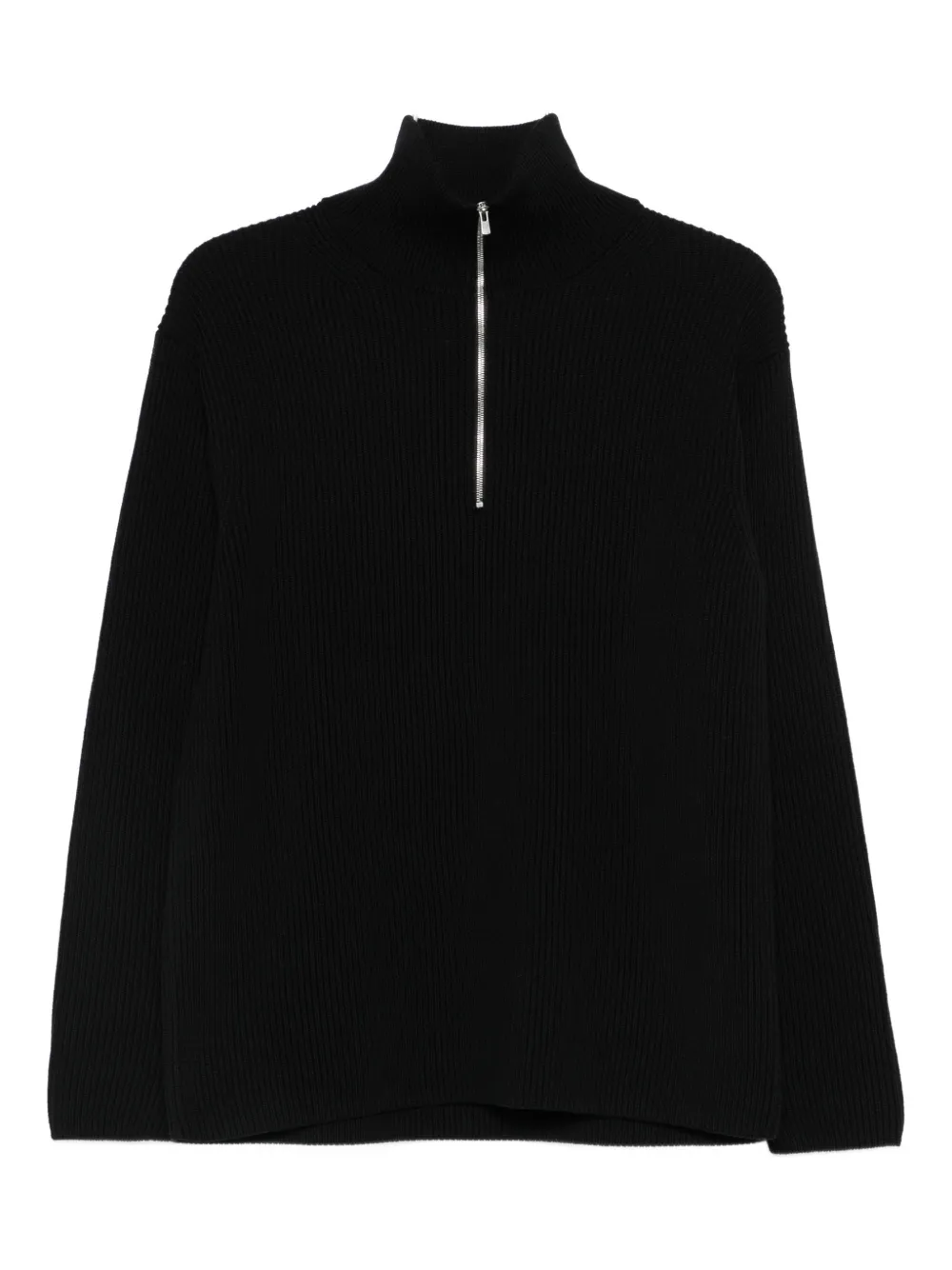 

Рифлёный свитер на молнии Batoner Japan, черный